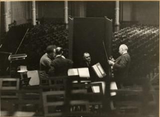 Willem Mengelberg, Ferdinand Helmann, Geza Anda, Louis Zimmerman, Concertgebouw Amsterdam