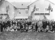 Willem Mengelberg met het Concertgebouworkest en Edvard Grieg in Volendam, 1898