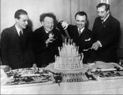 Willem Mengelberg, José Iturbi, Ernest Schelling, New York