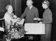 Willem Mengelberg, Walter Gieseking, Ellie Bysterus Heemskerk, maart 1940