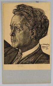 Willem Mengelberg door Jan Toorop, 1920