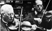 Concertmasters Louis Zimmerman, Ferdinand Hellman